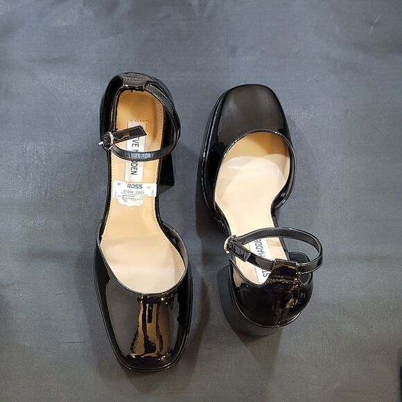 BRAND NEW STEVE MADDEN MIMI BLOCK HEEL WOMEN'S LOAFERS - Picture 5 of 15